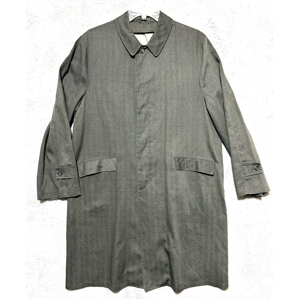 Vintage Penny's Gentry Raincoat "Perfect Raincoat" Size 42 L Preppy Academia